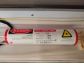 Ploter laserowy CO2 grawerka 4040 - 50W podnoszny stół (tuba)