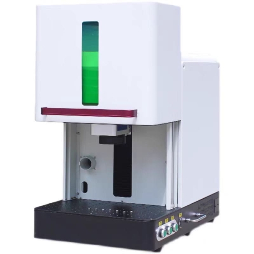 Znakowarka laserowa - fiber laser 50 W z autofocusem w obudowie